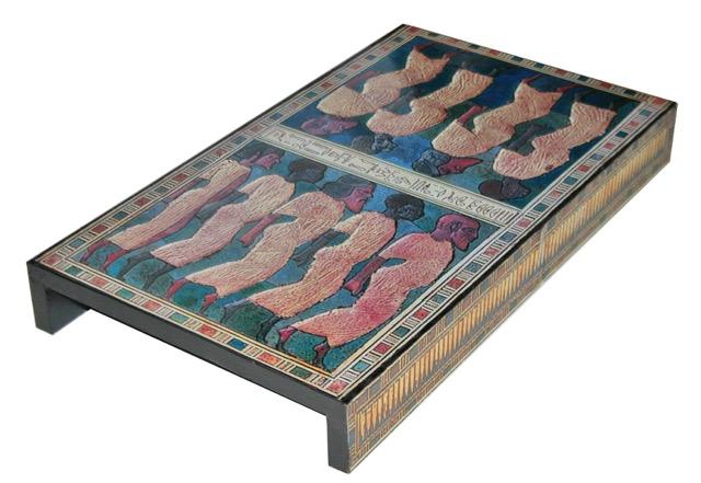 King Tut's Footstool Recreation - Click Image to Close